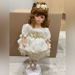 Ballerina Porcelain Doll